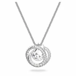 Swarovski Jewellery Swarovski - Generation Pendant White Rhodium Plated