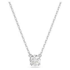 Swarovski Jewellery Swarovski - Constella Pendant Round White Rhodium Plated