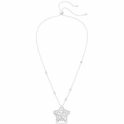 Swarovski Jewellery Swarovski - Stella Pendant Rhodium Plated