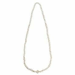 Bowerhaus - Lucky Charm Freshwater Pearl Clover Necklace