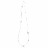 Bowerhaus - Diamonds & Pearls Love Knot Necklace Silver 1 Bowerhaus - Diamonds & Pearls Love Knot Necklace Silver -Hair Brushes & Grooming shop 980159 Large