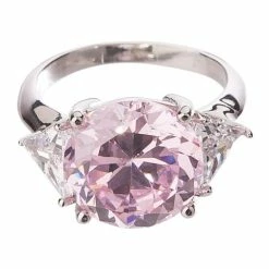 Bowerhaus - Hello Lover Mr Darcy Pink Ring Size 8