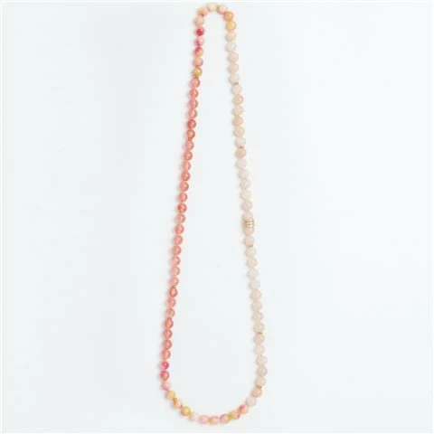 Bowerhaus - Mambo Italiano Amore Necklace Peach 3 Bowerhaus - Mambo Italiano Amore Necklace Peach